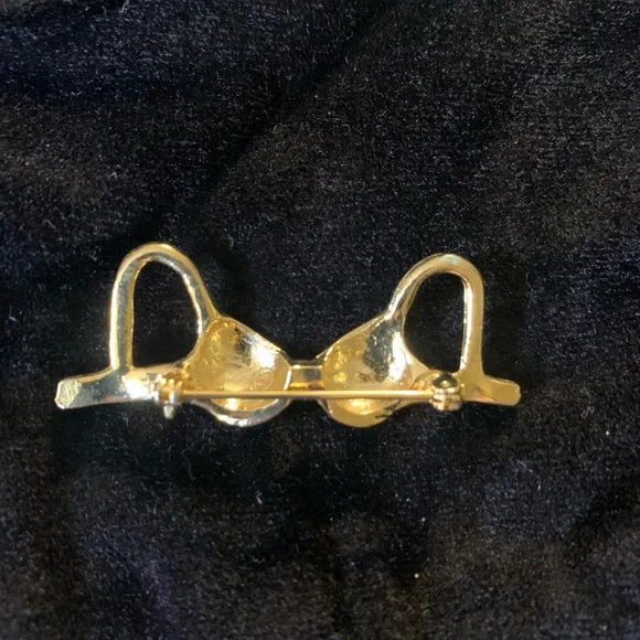 Avon Gold-Tone Bra Brooch - Picture 3 of 3